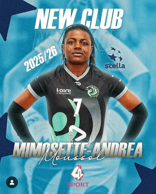 Moussol Andrea Mimosette, nouveau club en France 2025-2026