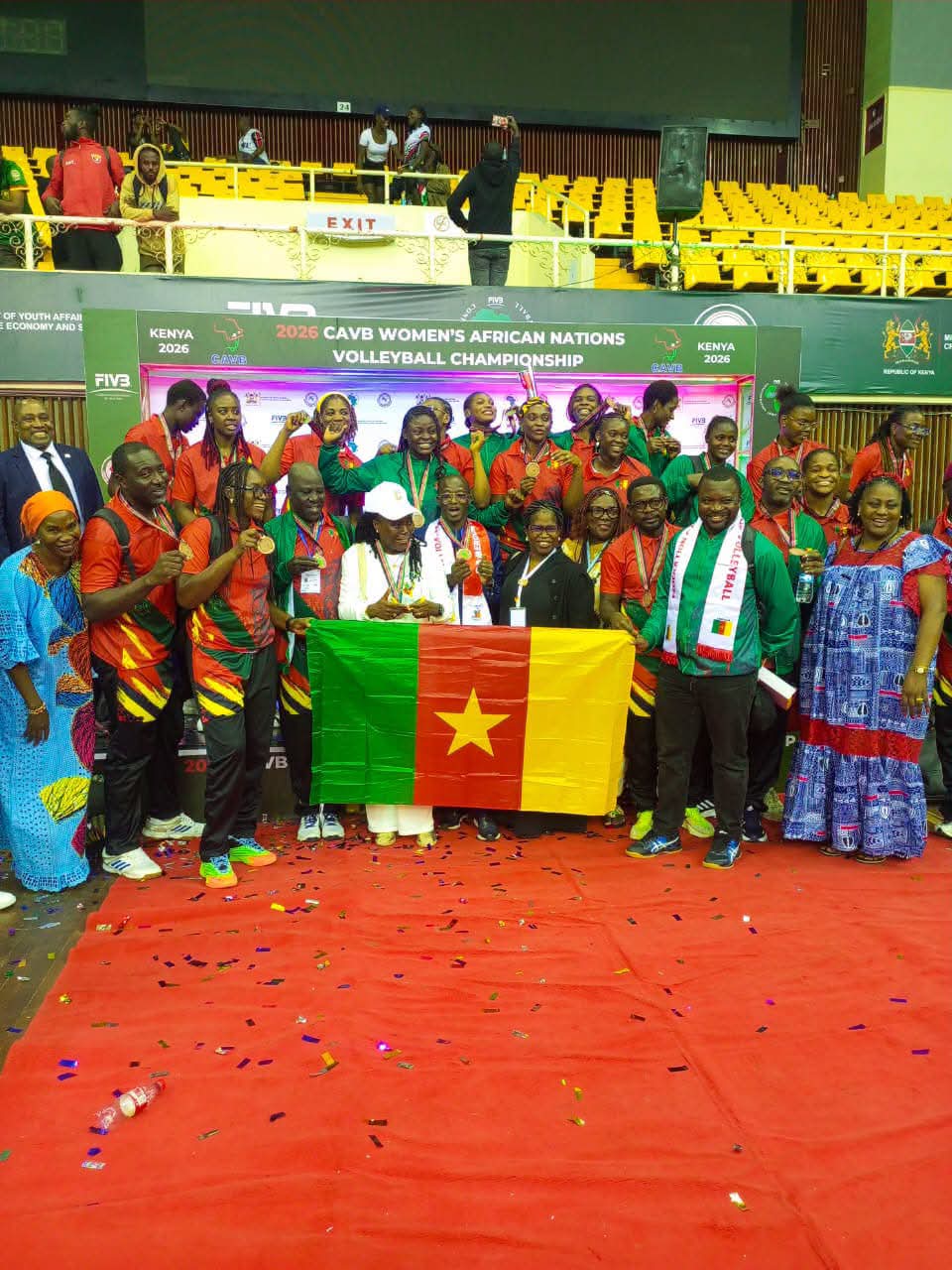 Cécile Laure Nabyong dans la Dream Team africaine : une distinction individuelle au cœur d’une aventure collective — image 2